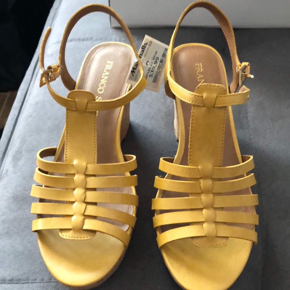 Franco Sarto wedge sandals